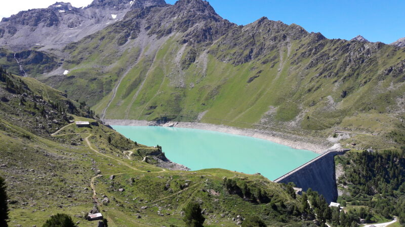 Visite du barrage de Cleuson