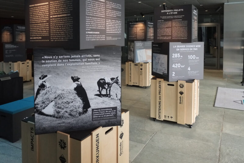 Exposition itinérante de la Grande Dixence